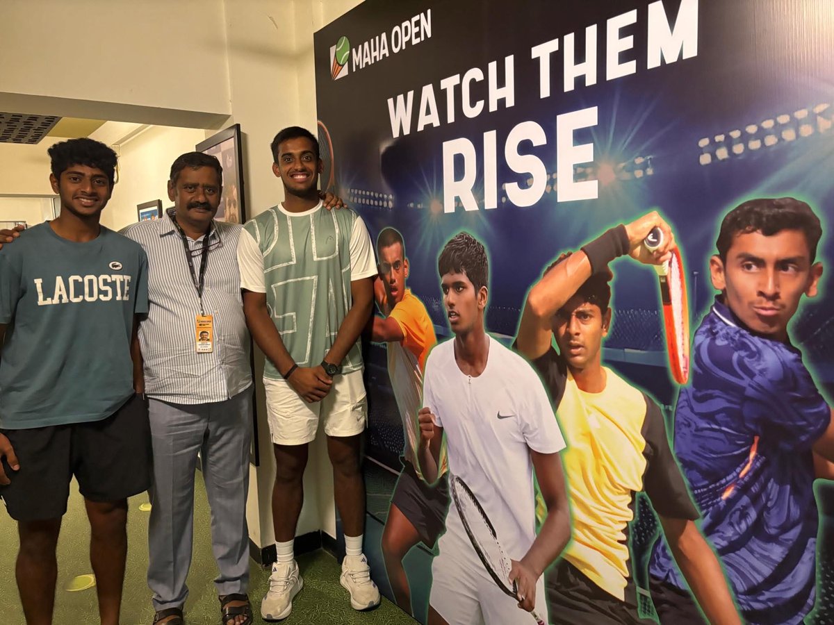 siyer30's tweet image. Congratulations to #KaranSingh and #AryanShah for being selected in the #IndianDavisCup team . Good luck boys for your debut against #switzerland later in the year. Hopefully the Two more in the picture will be in the team sooner or later.