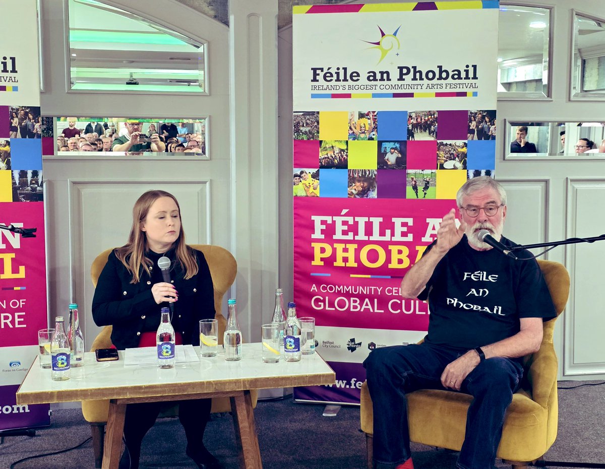 Gerry Adams

“It was clear that Republicans couldn’t be defeated. But that wasn’t enough. 

“We started to debate how to get peace. The answer to that was put forward. It was dialogue.

“Sinn Féin was the first party to adopt peace as a political objective.”