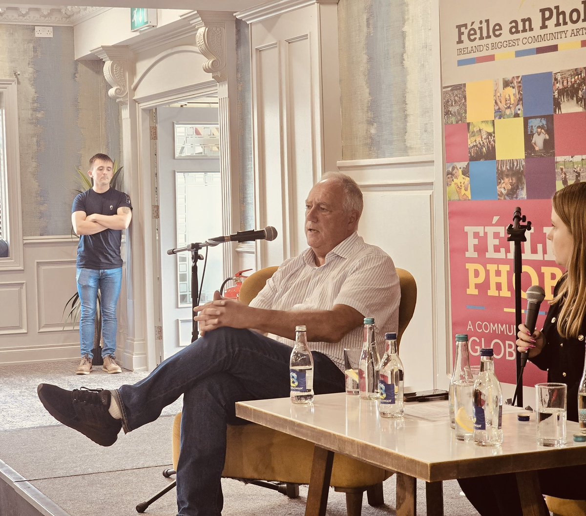 Séanna Walsh

“Nelson Mandela sent a team of negotiators over after the 1994 IRA ceasefire to speak with us and they came into the jail to meet us.

“It was such an important moment for us.”
