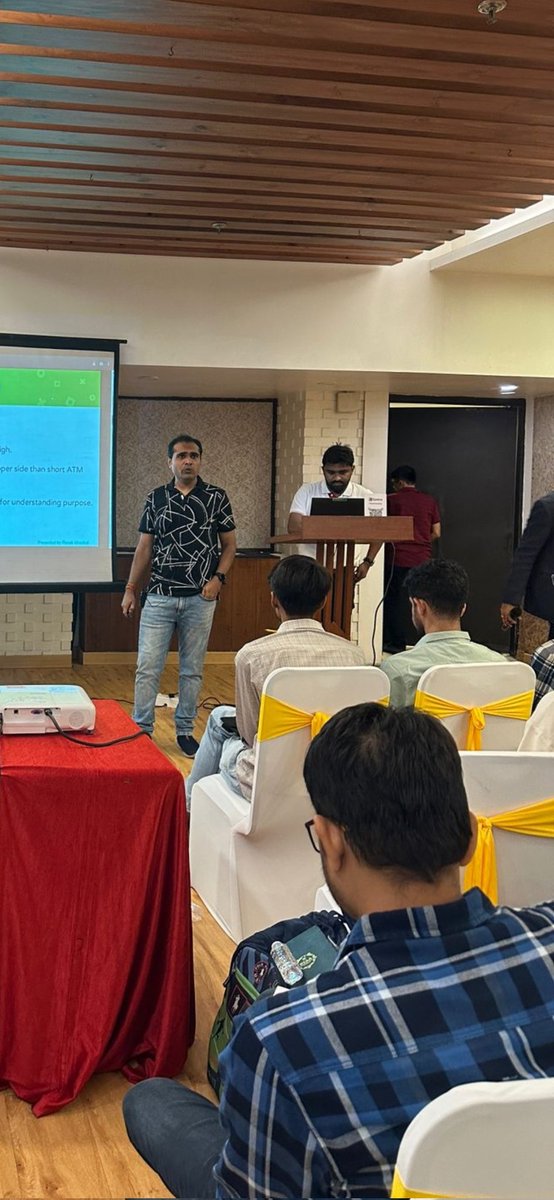 Ronak_Unadkat's tweet image. Super energetic trading event organized by 5 Paisa at Ahmedabad.
After a long time, I interacted with traders from Ahmedabad. It was always nice to connect with fellow traders.👍