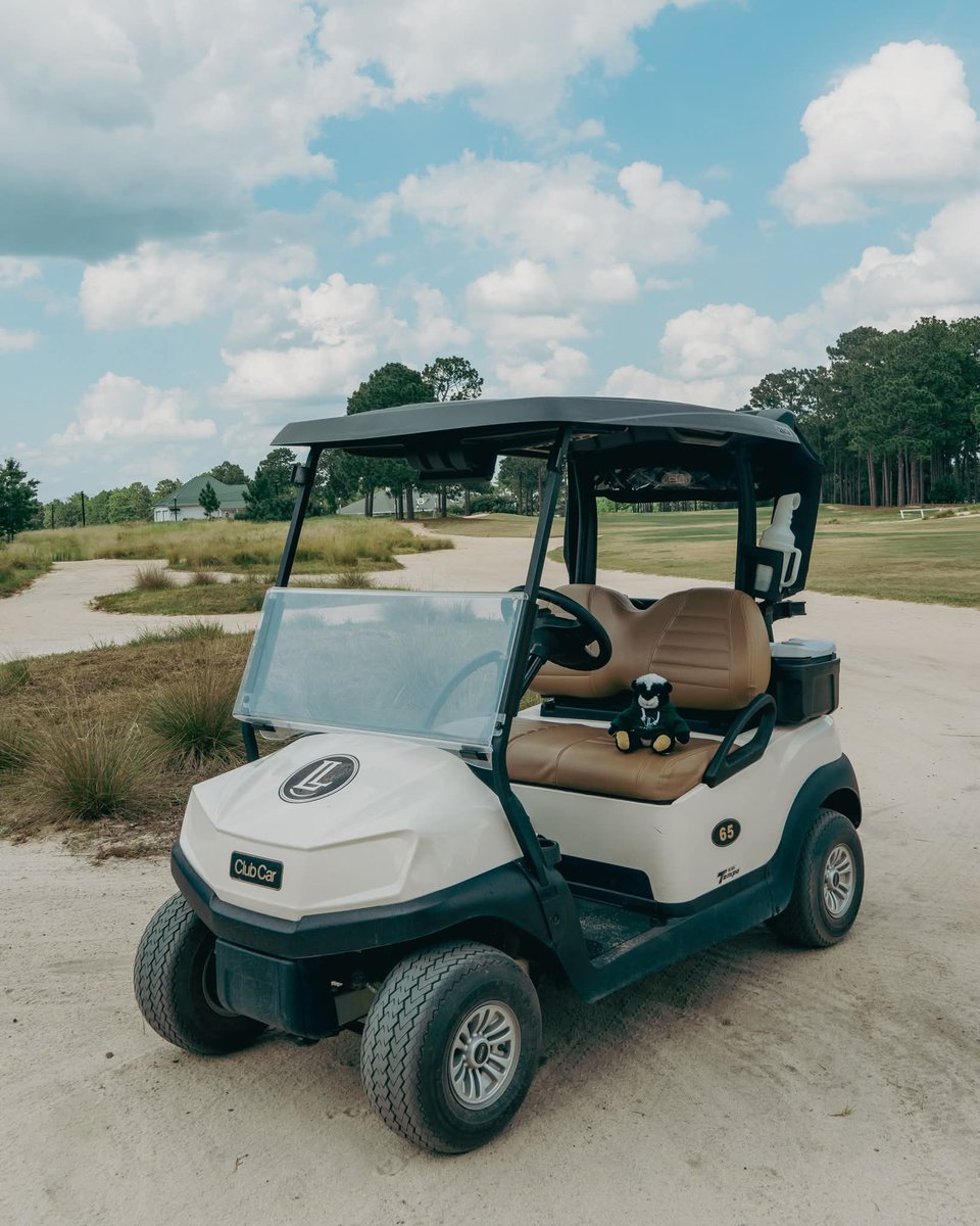 Cruising the Sandhills in style 😎

Thank you to our friends at <a href="/clubcar/">Club Car</a>
—the Gold Standard in personal transportation, for safely and stylishly transporting our players, families, volunteers, and staff at the World Championships.

clubcar.com/en-us/
