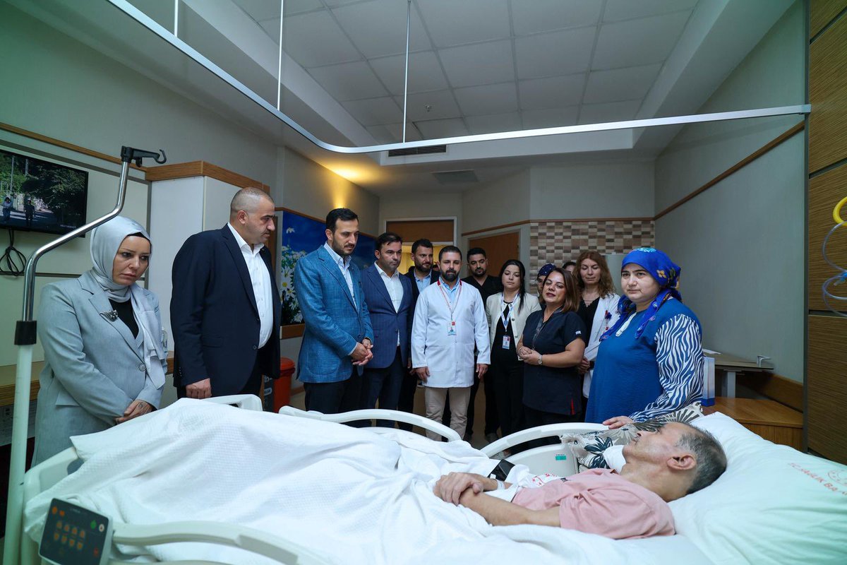 abdullahozdemir's tweet image. Büyükçekmece Mimar Sinan Devlet Hastanesi’nde yatan hastalarımızla bir araya geldik, sohbet ettik, sıhhat diledik.