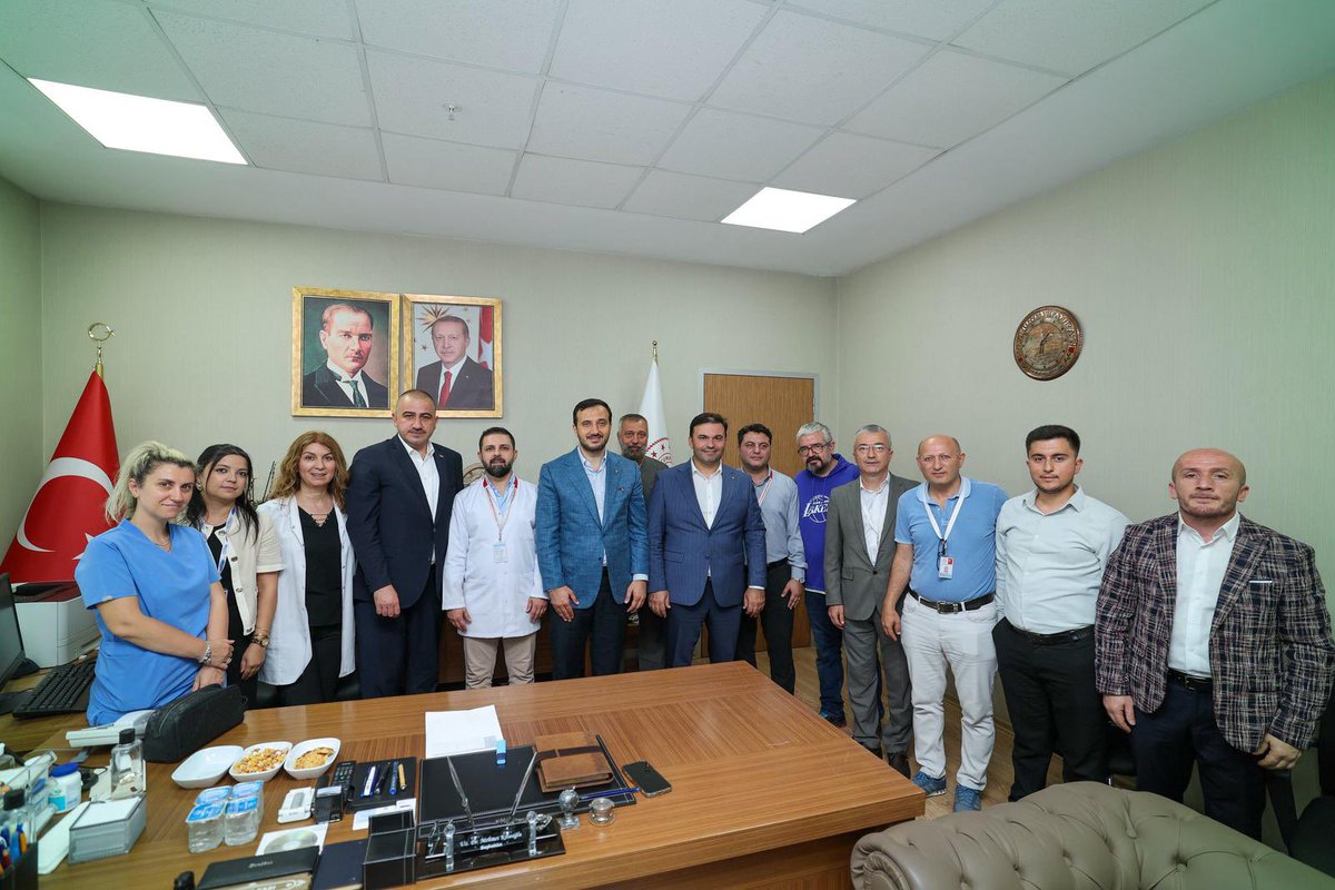 abdullahozdemir's tweet image. Büyükçekmece Mimar Sinan Devlet Hastanesi’nde yatan hastalarımızla bir araya geldik, sohbet ettik, sıhhat diledik.