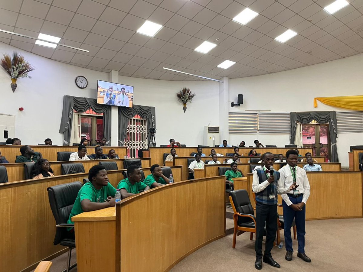 watsuptek's tweet image. Gregory Afriyie Nantwi together with his running have completed their session of the vetting process.
#WatsuptekReport
#ElectionCommandCenter
#KNUSTDecides25