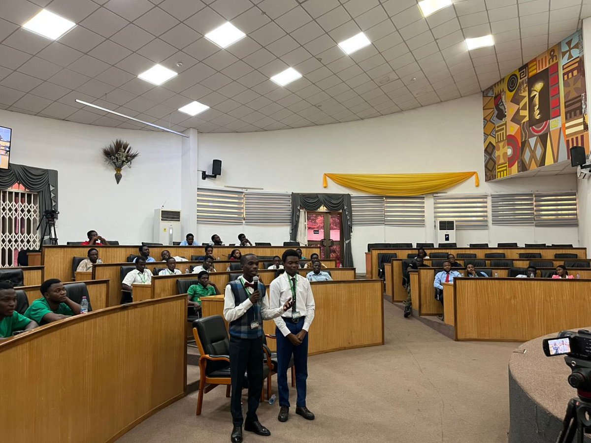 watsuptek's tweet image. Gregory Afriyie Nantwi together with his running have completed their session of the vetting process.
#WatsuptekReport
#ElectionCommandCenter
#KNUSTDecides25