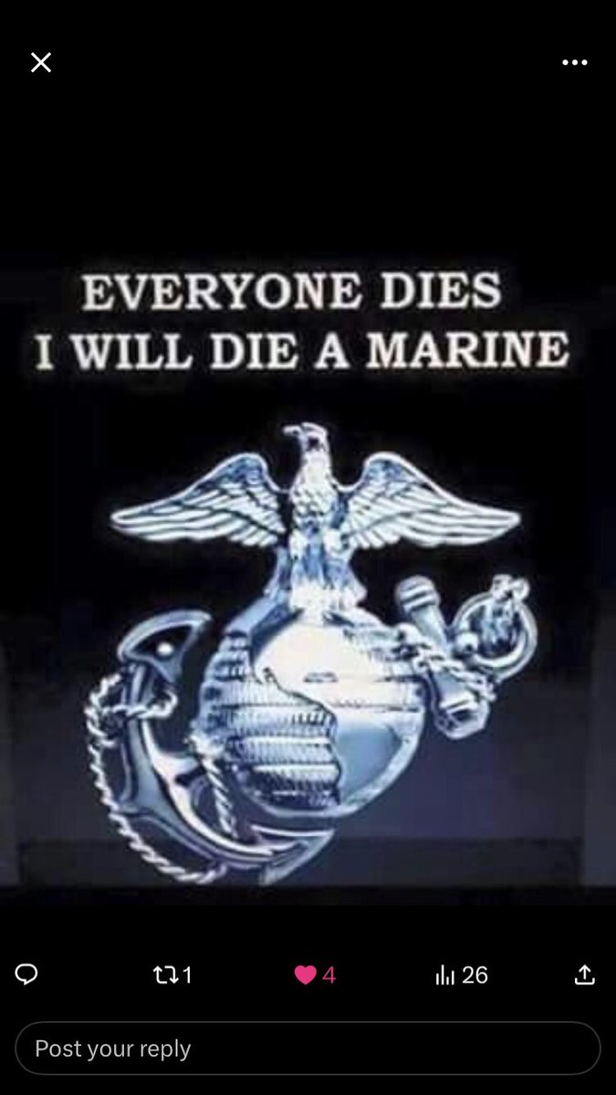 Semper Fi till I die.