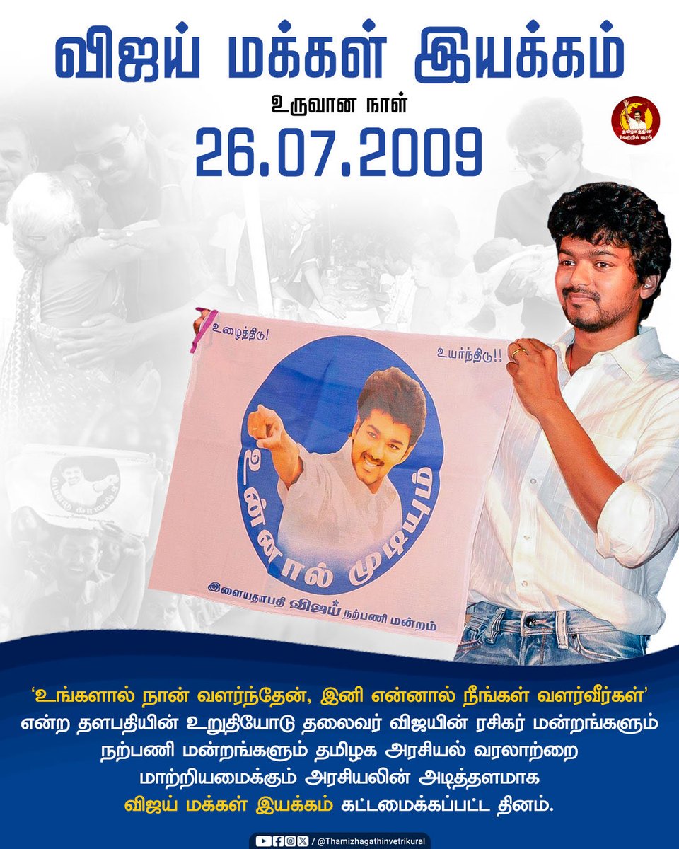 VijayFansUpdate's tweet image. #VijayMakkalIyakkam #VMI