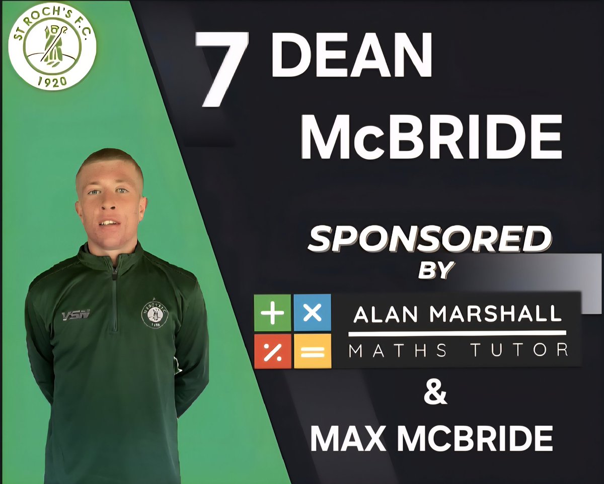 StRochsJuniors's tweet image. THANKS TO EVERYONE WHO SPONSORED PLAYERS 👌
STILL FEW AVAILABLE
Dominic mclaren away top
Regan O'sullivan home & away
Sam Duncan home & away
#monthecandy
