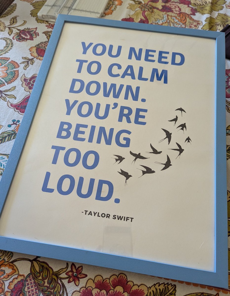 allisonslattery's tweet image. My niece gave me this awesome sign for my classroom. 🫶🏼🎤🎶
#Teachersof𝕏 #Swiftie