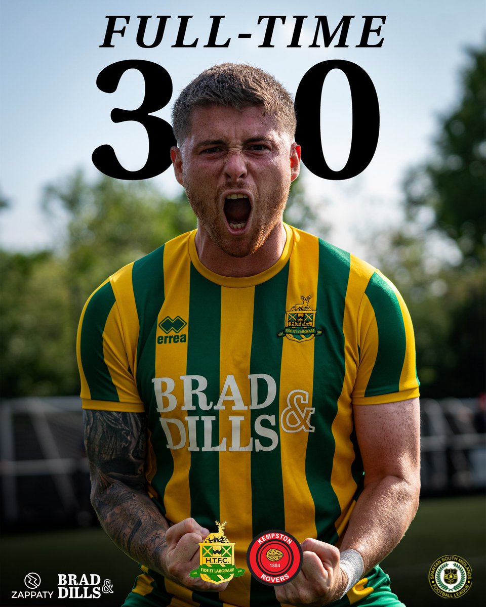 FULL TIME

A Statement Start 💪

A great performance from HTFC to open the season!

HARPS 3-0 KEMPSTON

#OneTeamOneTown🟡🟢🦌