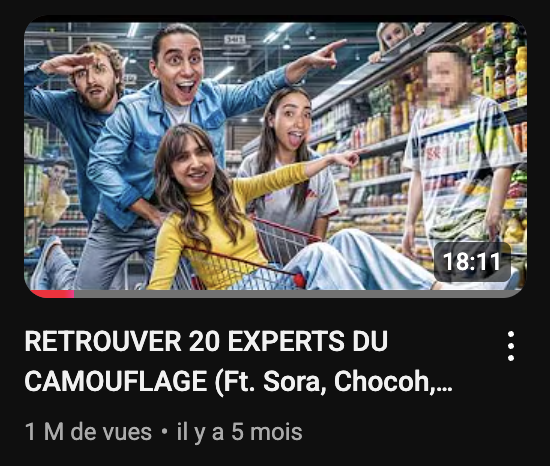 LTDD_Off's tweet image. 1.000.000 vues dépassées pour cette vidéo ✨
Y'a 5 mois nous avons réalisé le montage de cette vidéo pour Batzair et elle vient tout juste de passer le millions !