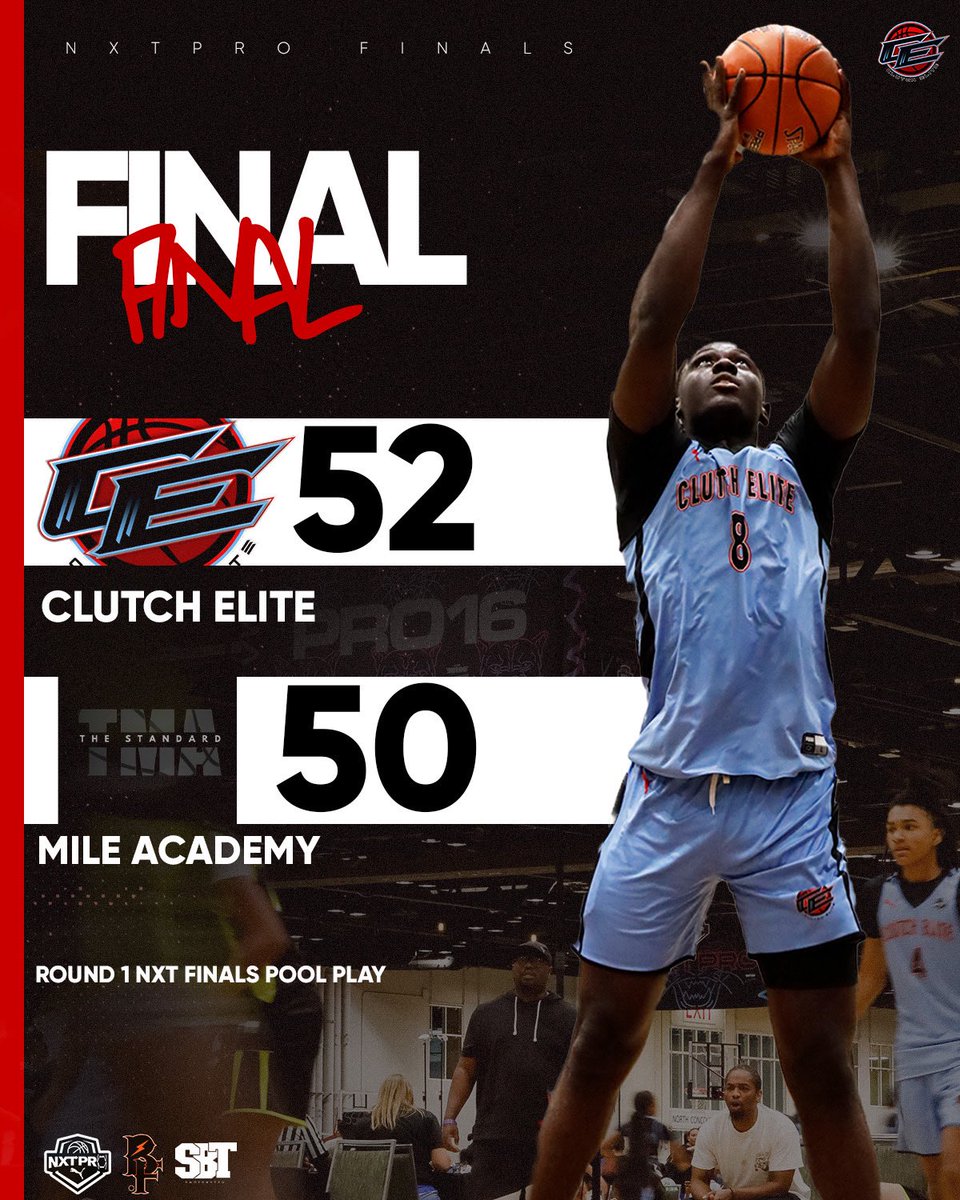 ClutchElite20's tweet image. #1 NXT TEAM IN THE COUNTRY TAKEN DOWN 😤🔥
@pro16league @nxtpro_hoops @CoachESilva @MattReynolds___ @TreySterner5345 @EthanPiechota
#BeTheNXTPro #ClutchFam #ClutchEliteAAU