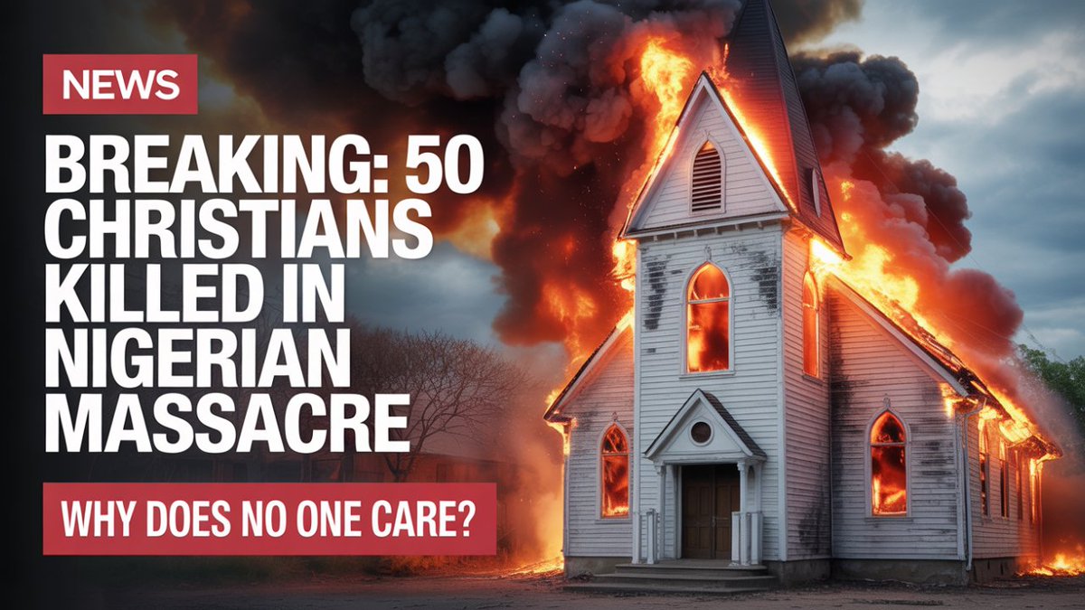 christianfiveoh's tweet image. 🛑 50 Christians butchered. Machete attack inside a U.S. church.
This week’s crime report is one of the most disturbing yet.
I break down the Nigeria massacre the media ignores and the brutal stabbing at a church in West Virginia—plus arson, shootings, and child abuse cases in…