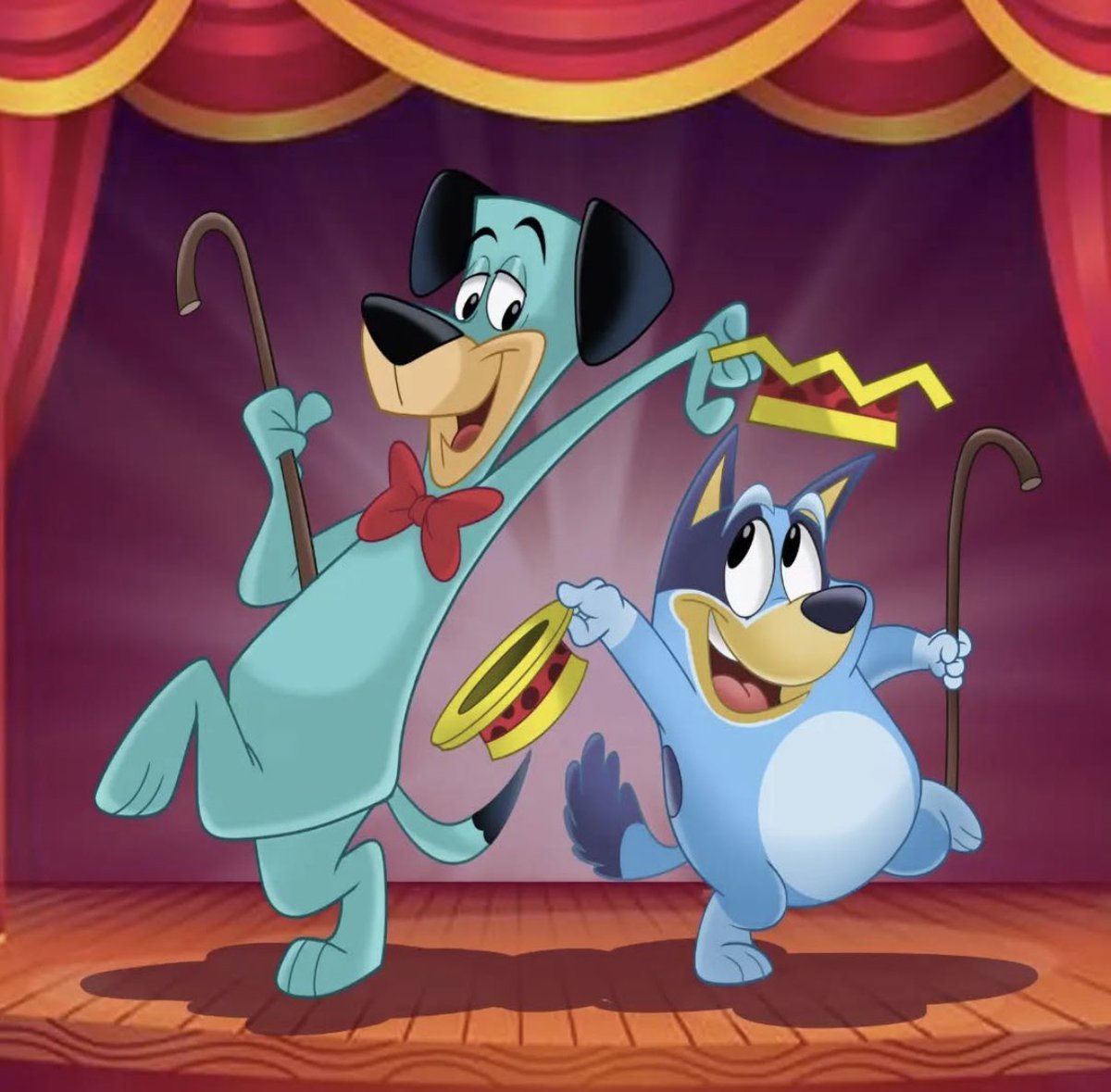 #hannabarbera “Blue Dogs From    The Past, and The Present” by Richietoons 😎😁😆🤩👍.