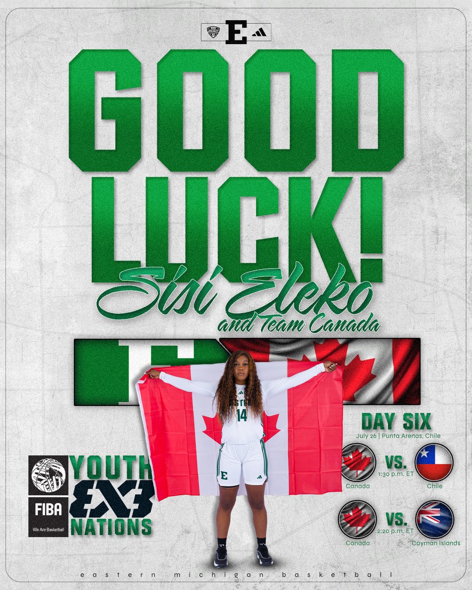 EMUWBB's tweet image. Chile and Cayman Islands on the clock😤

📺tinyurl.com/585d852a 

#EMUEagles | #GreenLightGO