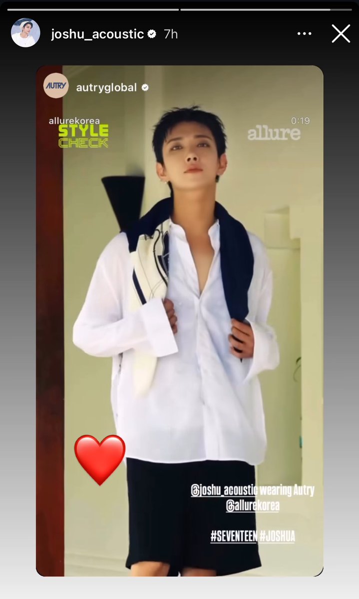 shujithinker's tweet image. joshu_acoustic instagram story #조슈아 #JOSHUA