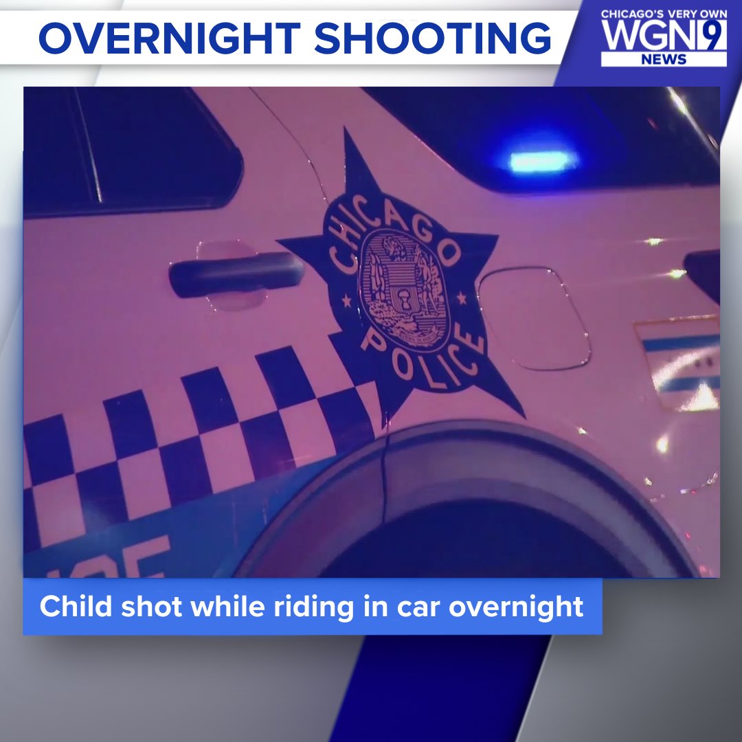 WGNNews's tweet image. A 6-year-old boy is recovering in the hospital after he was struck by gunfire while riding in a car on Friday night.
Read more: tinyurl.com/5h9uu5uf