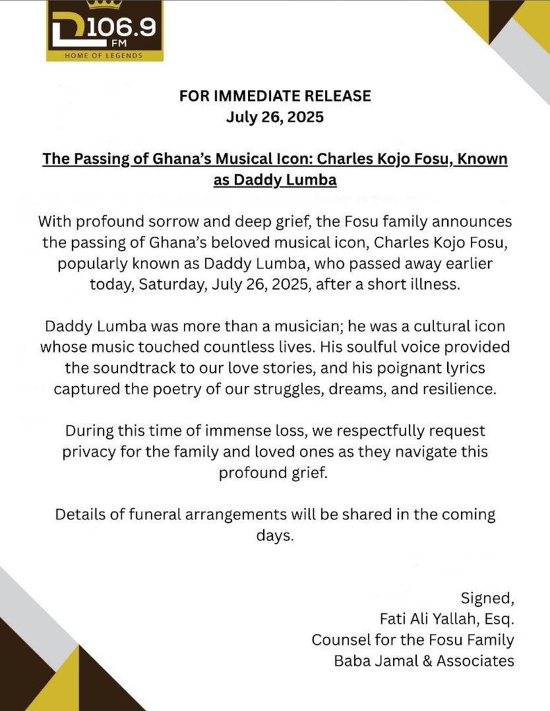 SarfoShadrack5's tweet image. Rest in Peace DL🤞❤️🕊️