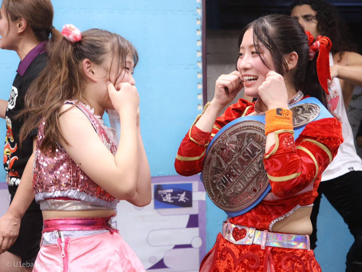 U1ebalcony's tweet image. #ChocoPro 464 
#駿河メイ #小石川チエ #ヒロミカホ