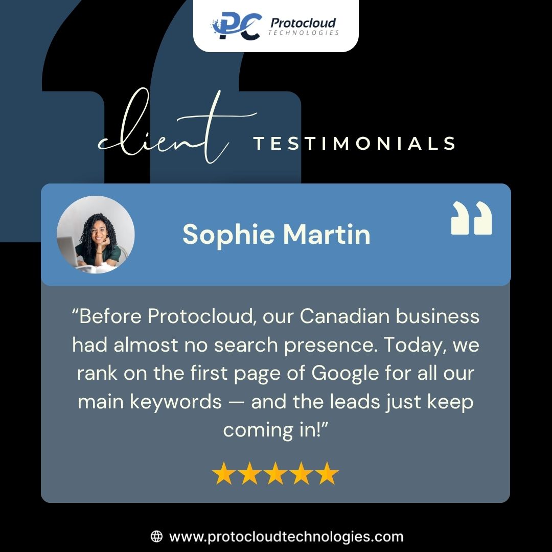 Happy Clients = Happy Us!

-Another successful project
-Another satisfied client

#HappyClient #ClientSuccess #ProtocloudTechnologies #CustomSoftwareDevelopment #WebDevelopment #MobileAppDevelopment #DigitalMarketing #ClientLove #TechSolutions #ServiceThatDelivers #followers