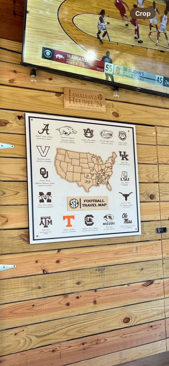 College Football Season is Near!  Get GameDay Ready with this SEC Football Travel Map available at Five to Nine!
(731) 693-0642

#travelmap #footballtravelmap #secfootball #collegefootball