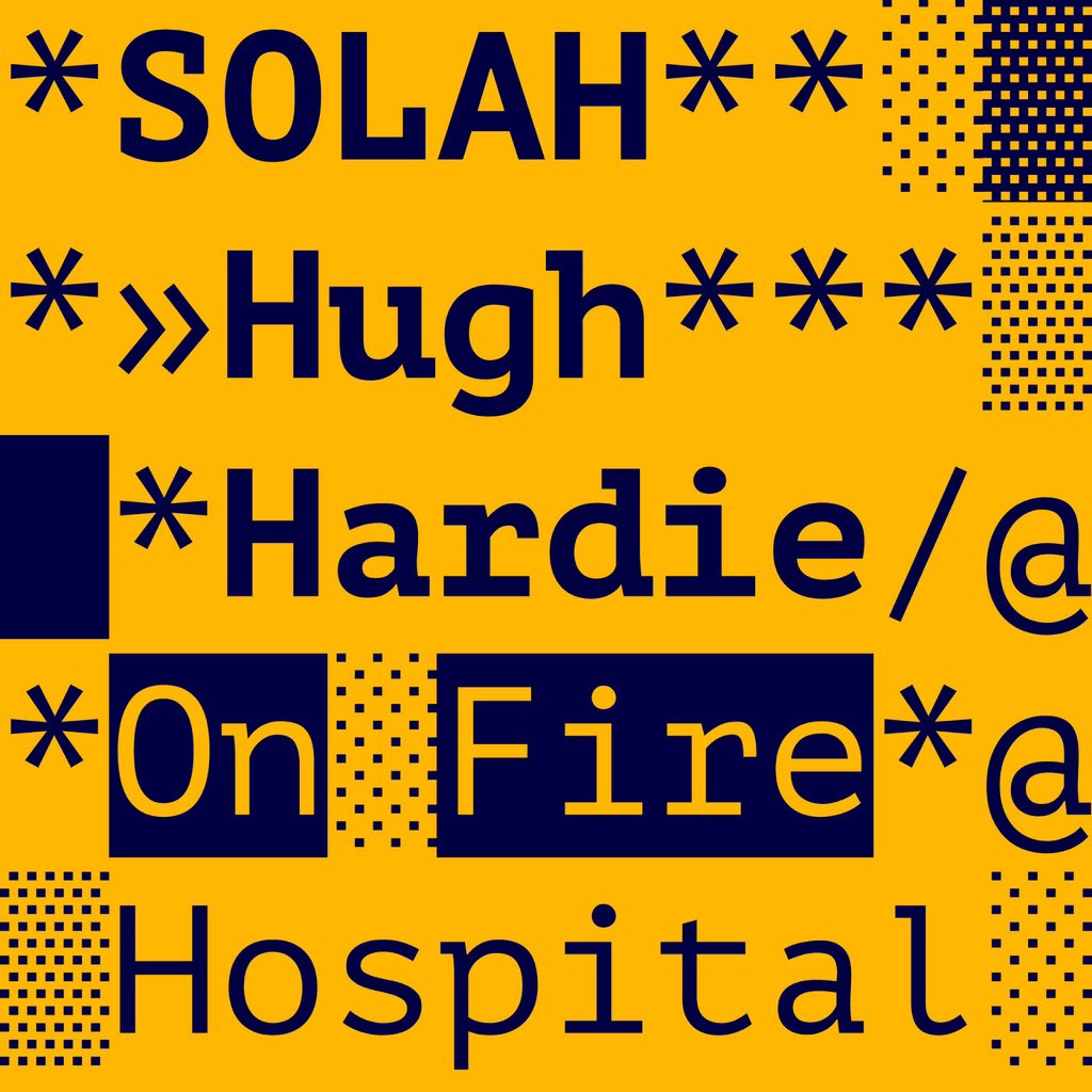#Nowplaying On Fire (Original Mix) - Hugh Hardie, SOLAH (On Fire)
こういうフレーズ強い系に関してはSOLAH先生無敵やな