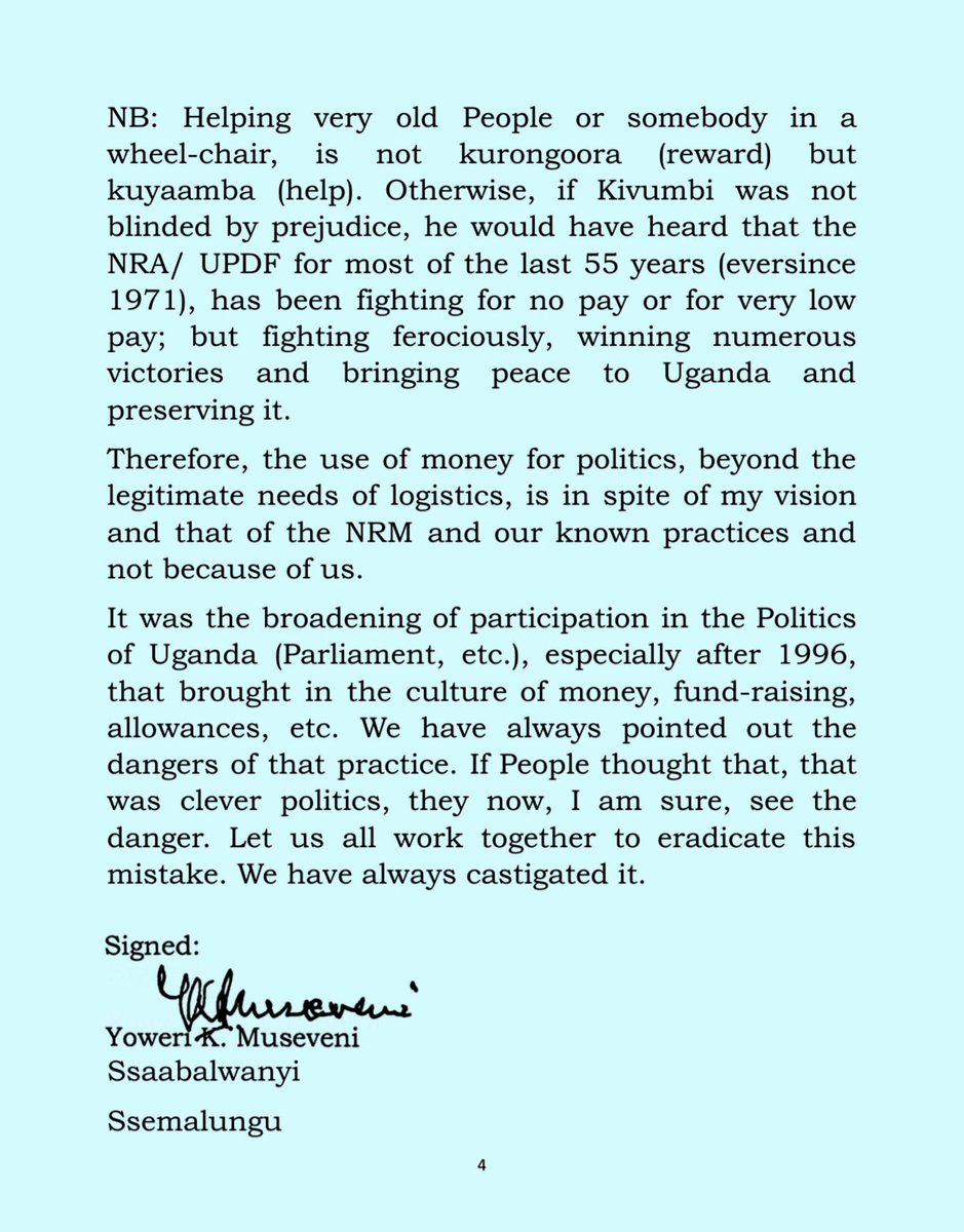 MuhamadiMatovu's tweet image. President @KagutaMuseveni has praised the National Resistance Movement (NRM) primaries held on July 24, 2025, describing them as more peaceful and fraud-free compared to previous exercises, thanks to recent crackdowns on electoral malpractice.
According to the President, about…
