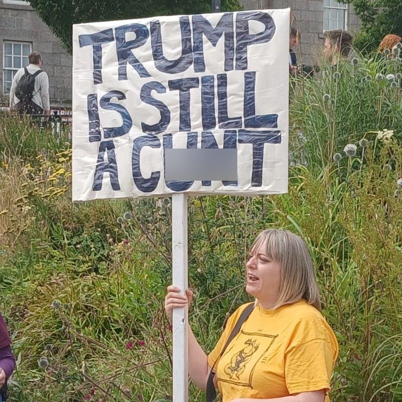 Janey's Spirit still lives on. #Trump #Scorland.