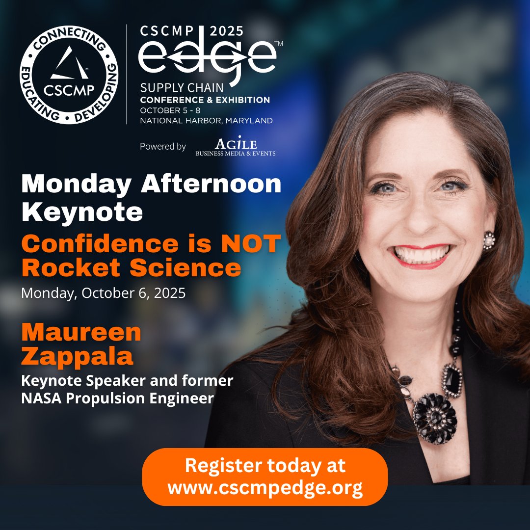 CSCMPEDGE's tweet image. 🚨 Big moves start with bold decisions. Will you be at supply chain’s premier event?
Register now + save $400 with code ACTFAST400
👉 cscmpedge.org/website/81276/…
