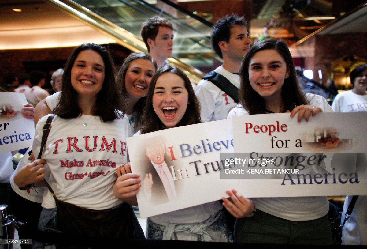 BruceDGilley's tweet image. Still one of the best photos from The Escalator Ride that Changed History ten years ago, by Getty. In addition to the substantive achievements of the Trump presidencies, this was also a day that memorialized forever the common sense of the people in a liberal democracy.