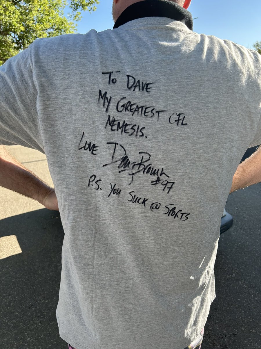Fonzie VanDamme (@stadnek) on Twitter photo Say what you will about <a href="/DougBrown97/">Doug Brown</a> (no seriously, I encourage it) , but let it never be said that heβs not a good sport. Thanks for supporting the <a href="/stadnekinv/">Stadnek 'Invitational' 'Golf' 'Tournament/Thingy'</a> , Doug. Come join us sometime, eh? Say what you will about <a href="/DougBrown97/">Doug Brown</a> (no seriously, I encourage it) , but let it never be said that heβs not a good sport. Thanks for supporting the <a href="/stadnekinv/">Stadnek 'Invitational' 'Golf' 'Tournament/Thingy'</a> , Doug. Come join us sometime, eh?