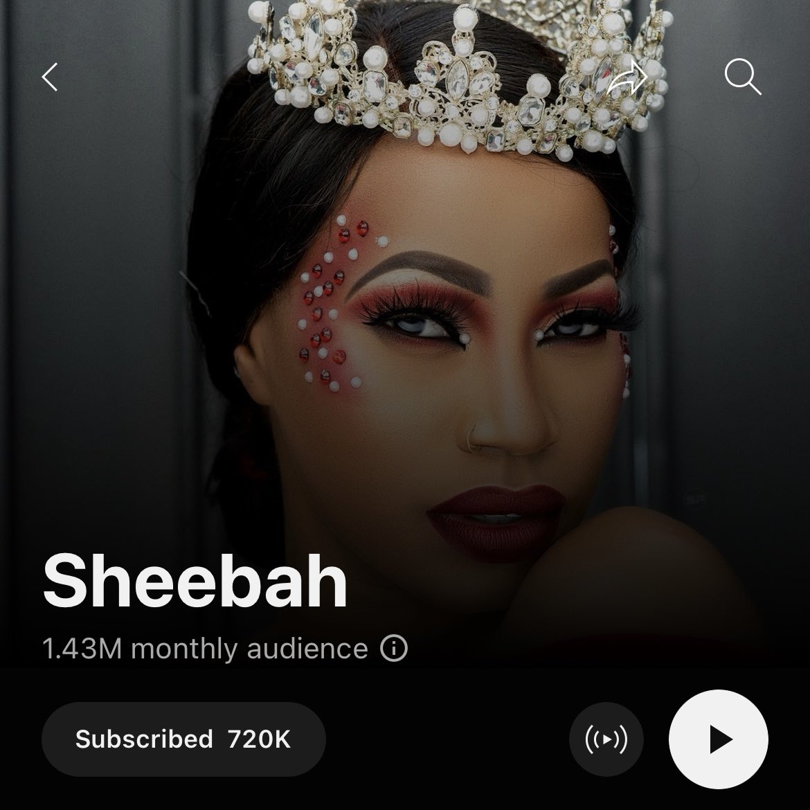 sheebahstats's tweet image. 🚨| Sheebah (@Ksheebah1) extends her record as the most listened Female Ugandan artist on YouTube music [No.1] and the third most listened artist after Eddy Kenzo [1] &amp;amp; Joshua Baraka [2] with 1.43 monthly listeners