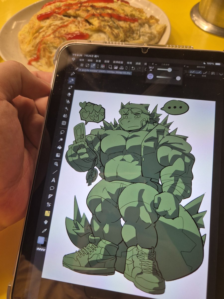marshbear_art's tweet image. 😳☝️