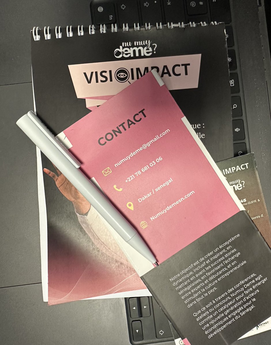 echgueye's tweet image. Visio Impact
Un bel exemple d’initiative engagée qui inspire, connecte et propulse la jeunesse vers une culture entrepreneuriale forte et inclusive !
Echanges riches, percutantes et synergies créatives
Bravo à toute l’équipe
@NumuyDeme @Noo_IDcard @badara_25