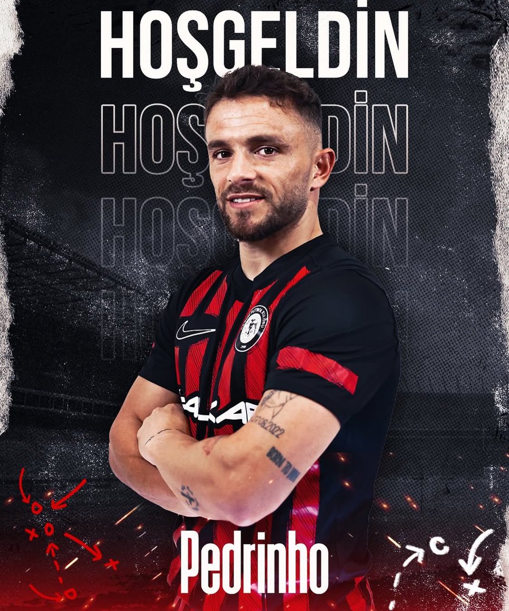 DTransferencias's tweet image. Pedrinho, médio de 32 anos, deixa o Kocaelispor e assina por duas épocas pelo Corum FK.