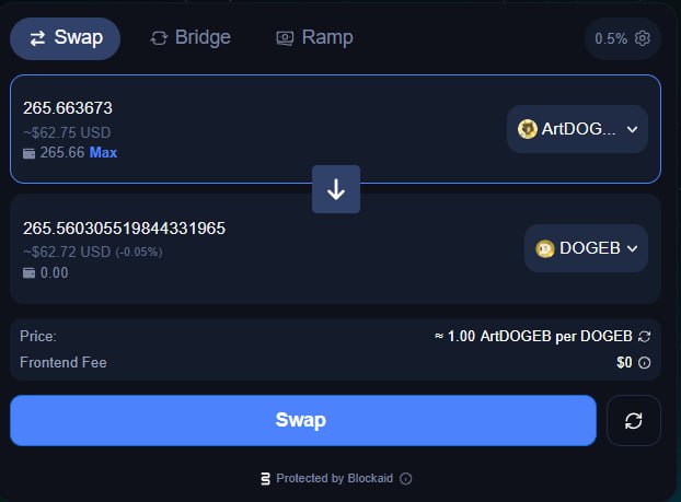 Doublejay_999's tweet image. For over 4 days now, my gART points have stopped accumulating on @Artemisfinance 

I staked $DOGEB and in return got artDOGEB

However, I can&apos;t afford to miss out on the gART campaign points

Walk with me while I fix this.

▪︎ —————— ••• ◈ ••• —————— ▪︎

🟡 Using…