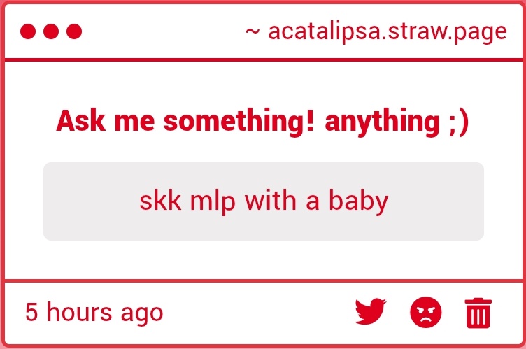 acatalipsa's tweet image. What&apos;s with ppl wanting me to draw pony babies 😭