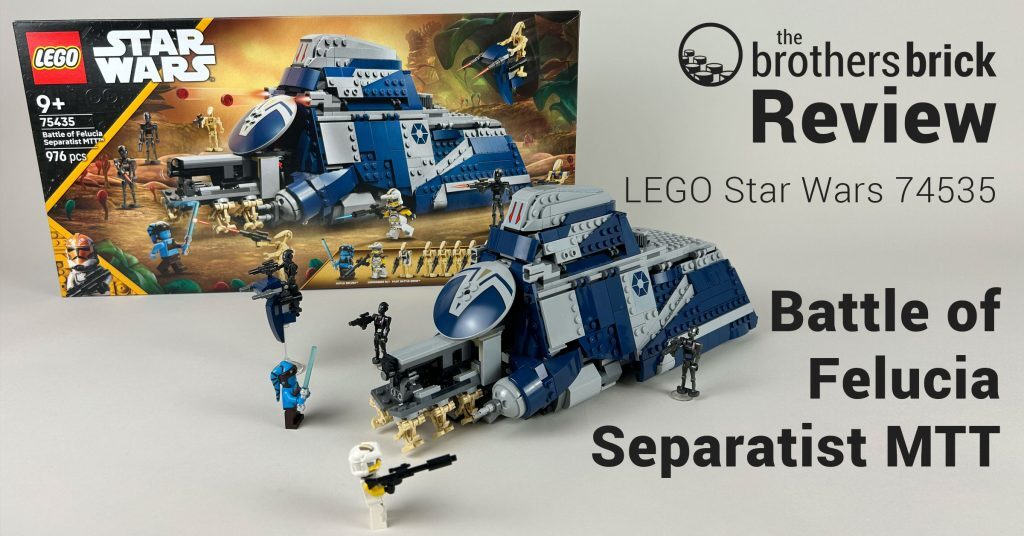 LegoDarthVader's tweet image. LEGO Star Wars 74535 Battle of Felucia Separatist MTT [REVIEW] ift.tt/nG0Ljky