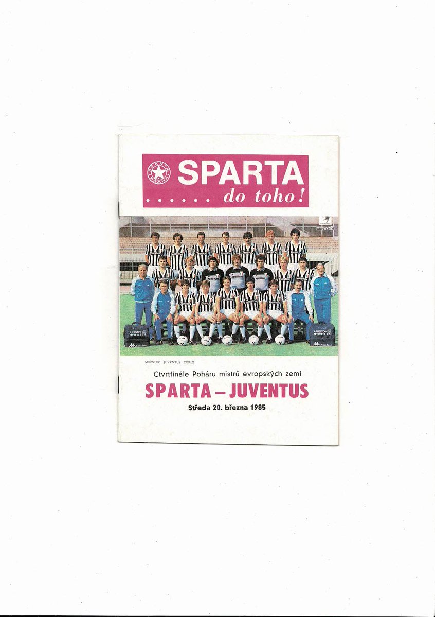 bobsprogrammes's tweet image. Sparta Prague v Juventus European Cup Football Programme 1984/85
£5 + Postage
Now available @ bobsprogs.com
@SpartaPrague @ACSparta_EN @ACSparta_EN
@ACSparta_CZ @juventusfcen @juventusfc @juvenewslive @juventusfans @_juventusfans