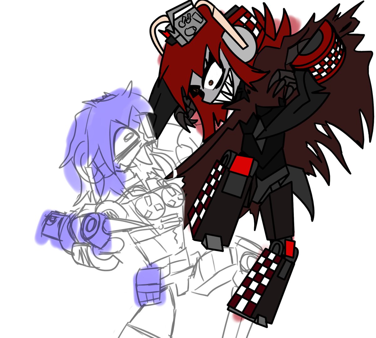 Rclisk324's tweet image. Stuffs Going well!
#artmoots #ocart #OC #mimisentry #TeamFortress2 #TF2