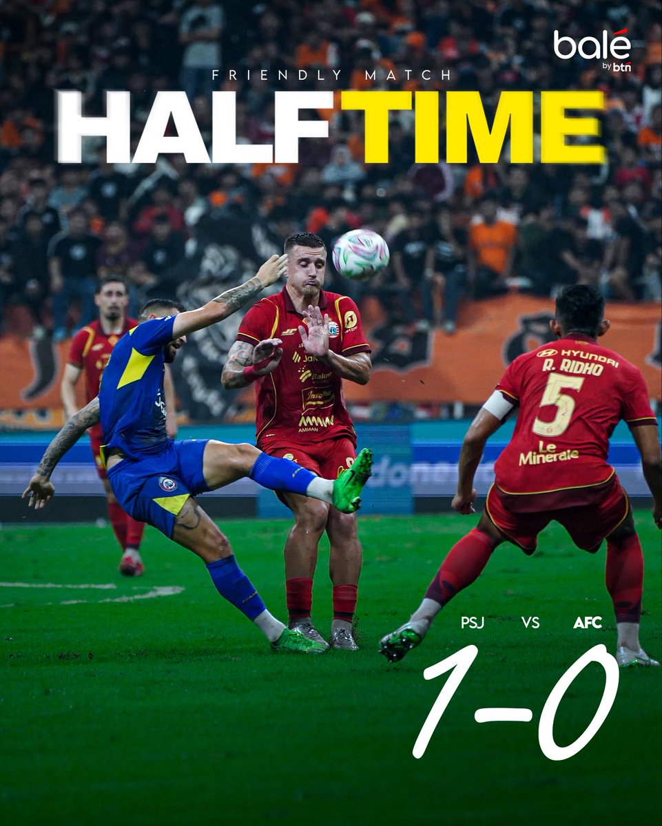 𝐇𝐚𝐥𝐟𝐭𝐢𝐦𝐞!🔥

#AremaFC #Aremania #SalamSatuJiwa 
#BersinergiDalamSatuJiwa #AremaDay