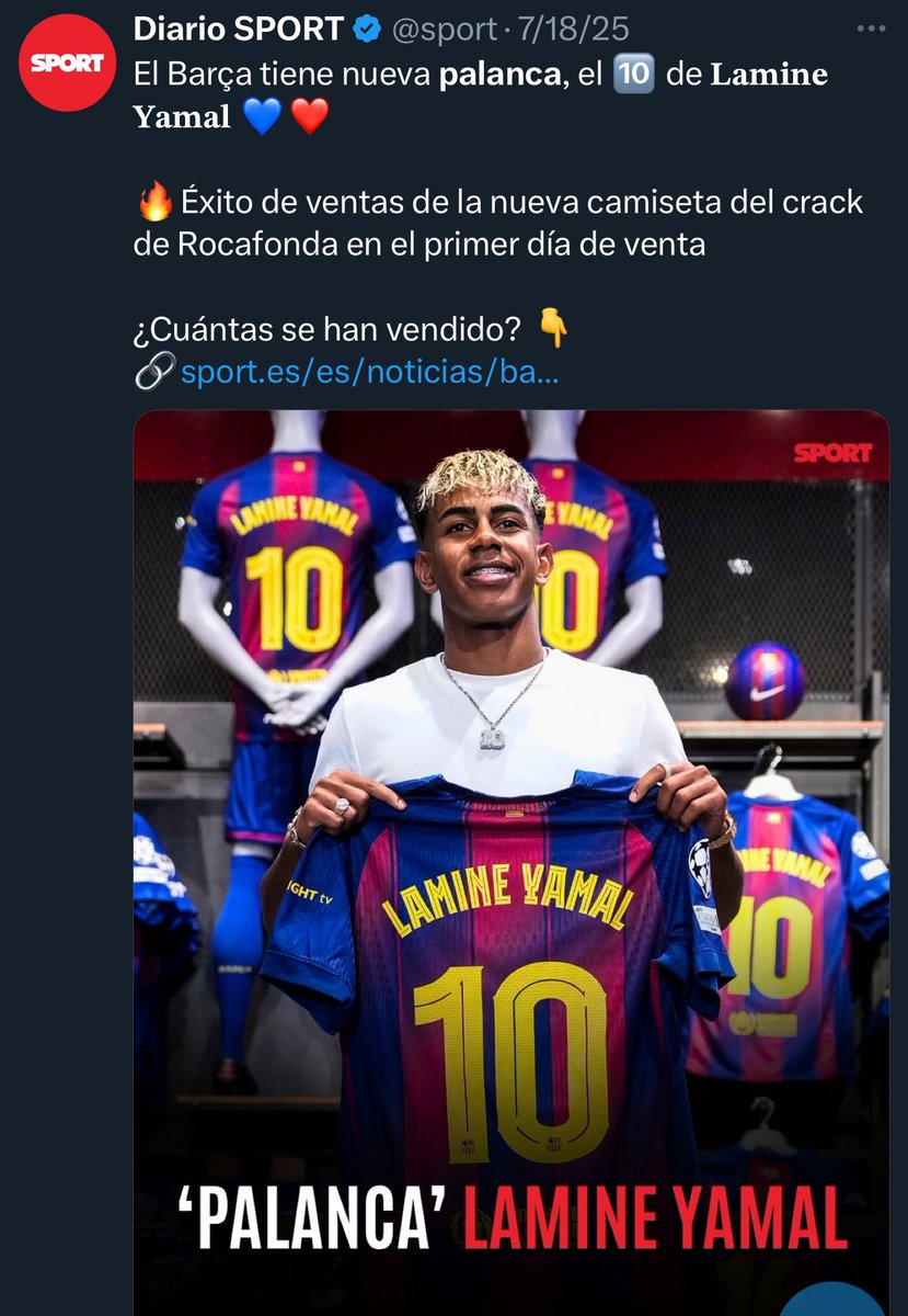 NobodyAsterisk's tweet image. Periódico del Barça te dicen algunos eh