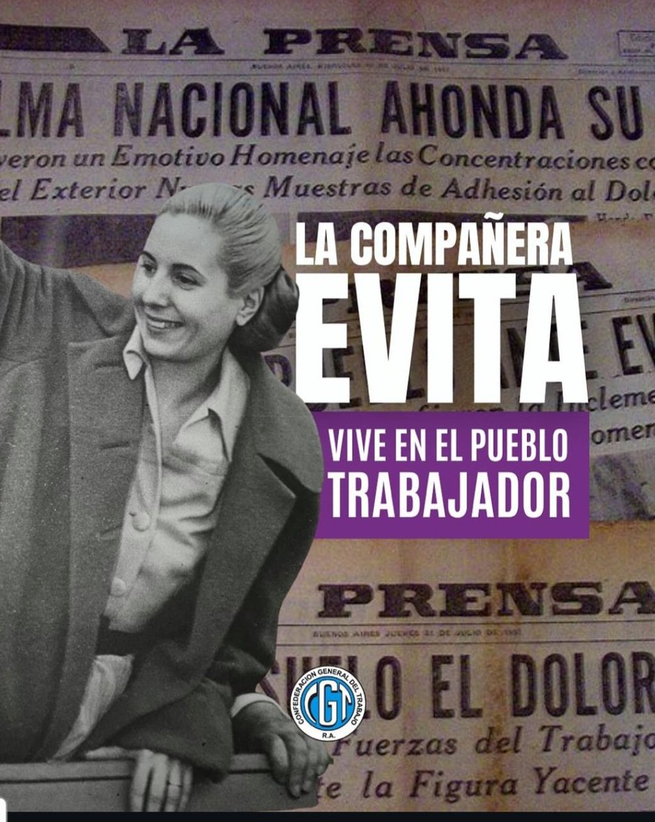 📍Siempre Presente en el ❤️ del pueblo trabajador.
Única e irrepetible. 
#EvitaEterna