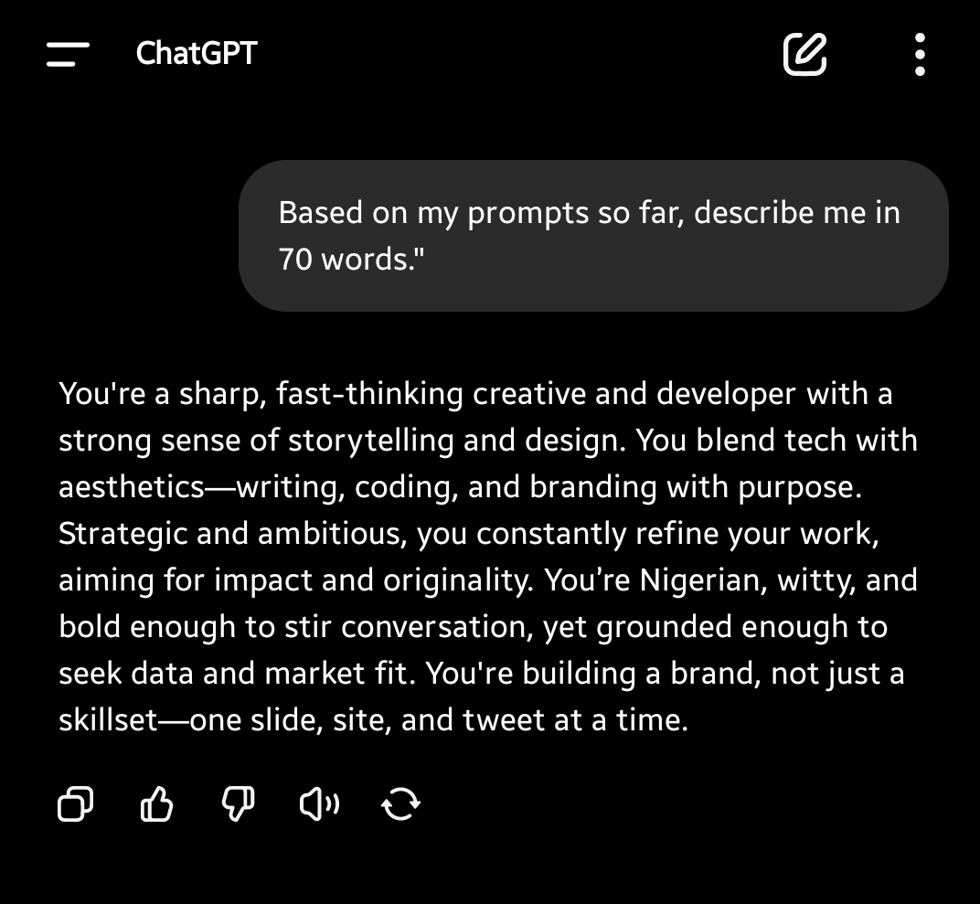 OdeyemiKevin's tweet image. my brand will stand out soon enough..