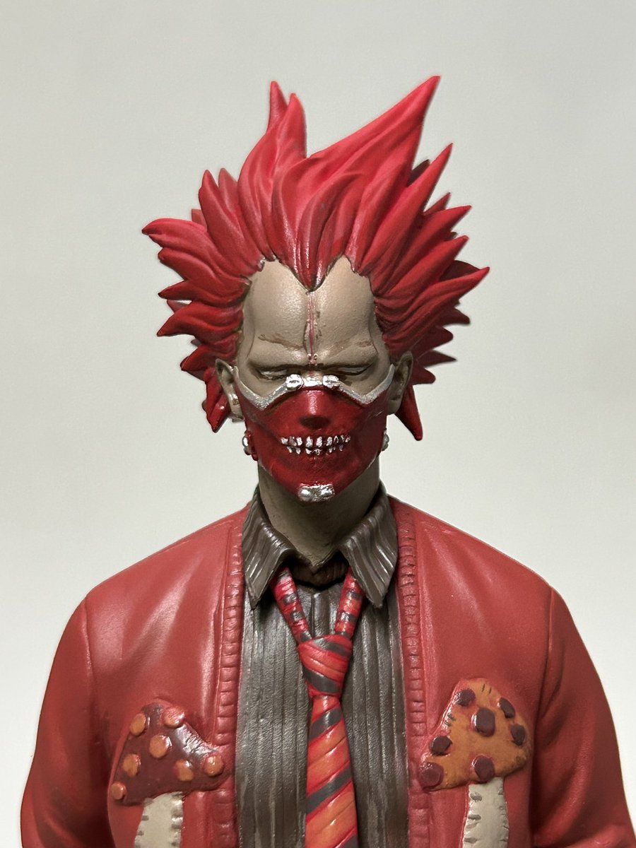 majical0O's tweet image. なんとか塗ったので最終告知です！！

未組み立てガレージキット　

ドロヘドロ　煙　　［9000円］

表情2つあります！

1／8スケールの約26cmです。
常圧手流しのキットなので上級者向けですがよろしくお願いしますm(__)m

#WF2025S  #ドロヘドロ