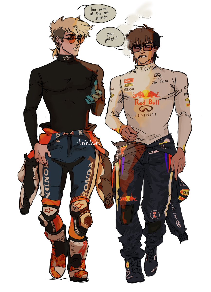 tnklsk's tweet image. Formula One AU saga continues #vashwood