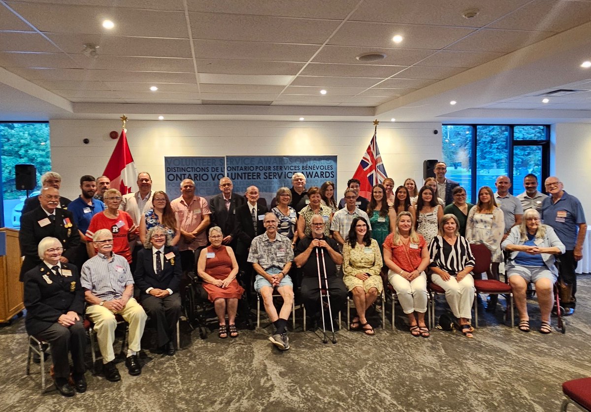 nolanmquinn's tweet image. I was honoured to attend this week’s Ontario Volunteer Service Awards in #Cornwall alongside @SSarrazin_MPP . It was truly inspiring to celebrate so many dedicated individuals who give their time and energy to strengthen our community.
Thank you to the Ministry of Citizenship…