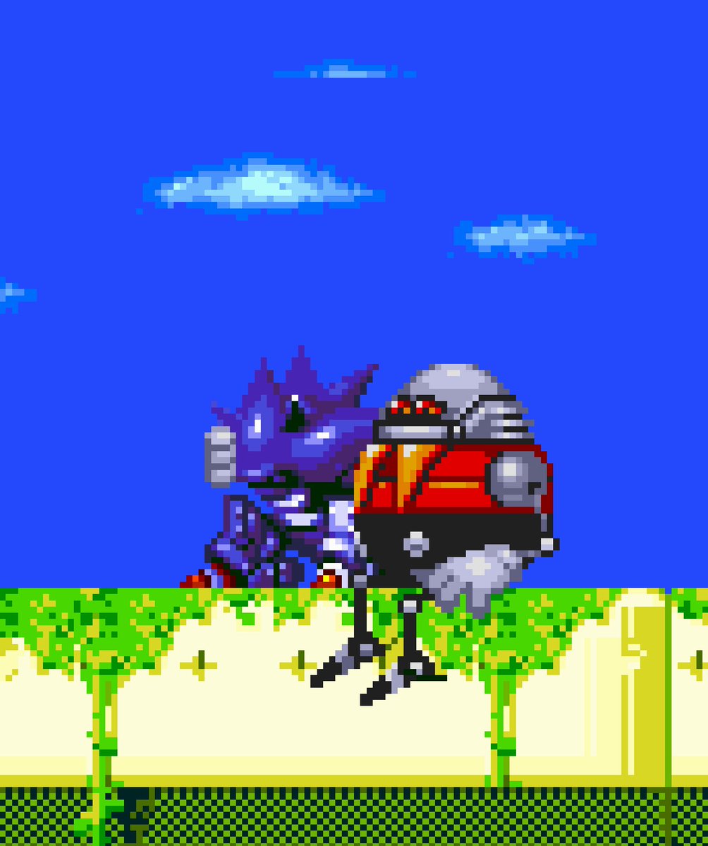 Eggrobo_1994's tweet image. Chillin with Mecha!

 he’s been sleeping for a long time after he lost to Knuckles, I hope he’s okay!