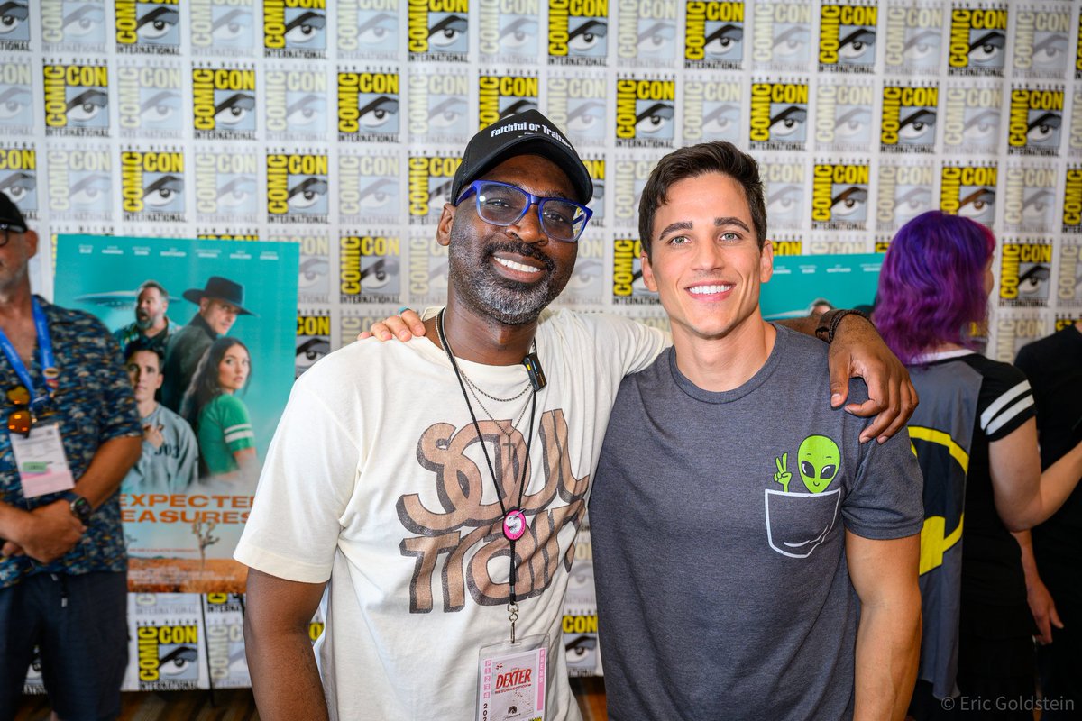 BuzzWorthyRadio's tweet image. More photos with @mike_manning_! #sdcc