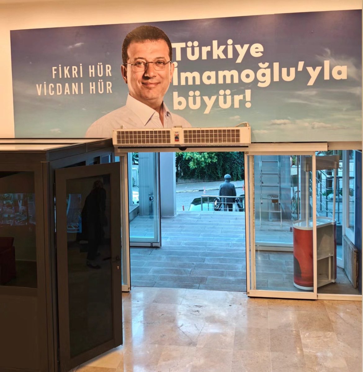 ghostelestiritr's tweet image. Cumhurbaşkanlığı Aday Ofisi'nin açılışına doğru görüntüler:
